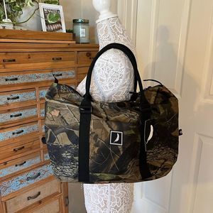 Camouflage Canvas Collapsible Tote - XL Size - NWT